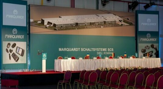 Creare materiale publicitare cu autocolante printate pentru evenimente și expoziții de mare amploare din Sibiu.